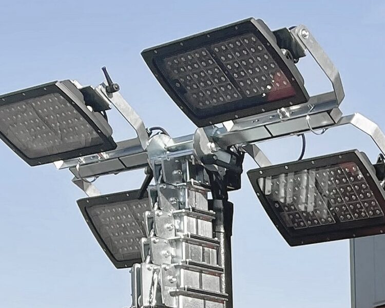 4 x LED Flutlichtstrahler