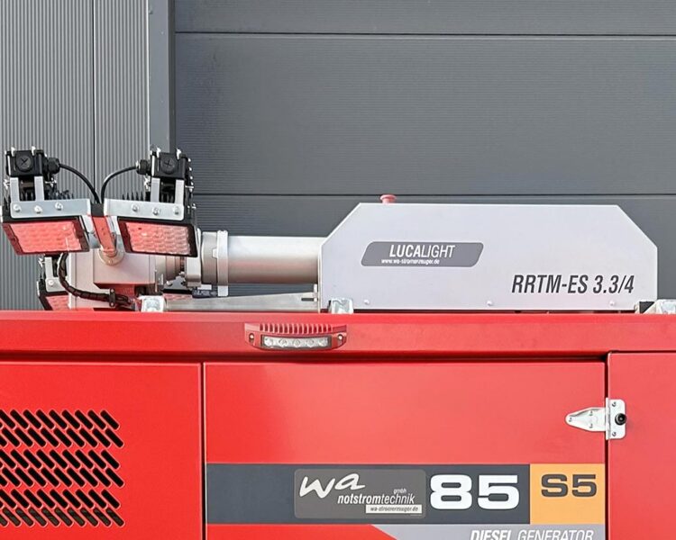 Fluchtlichtaggregat Dachroboter