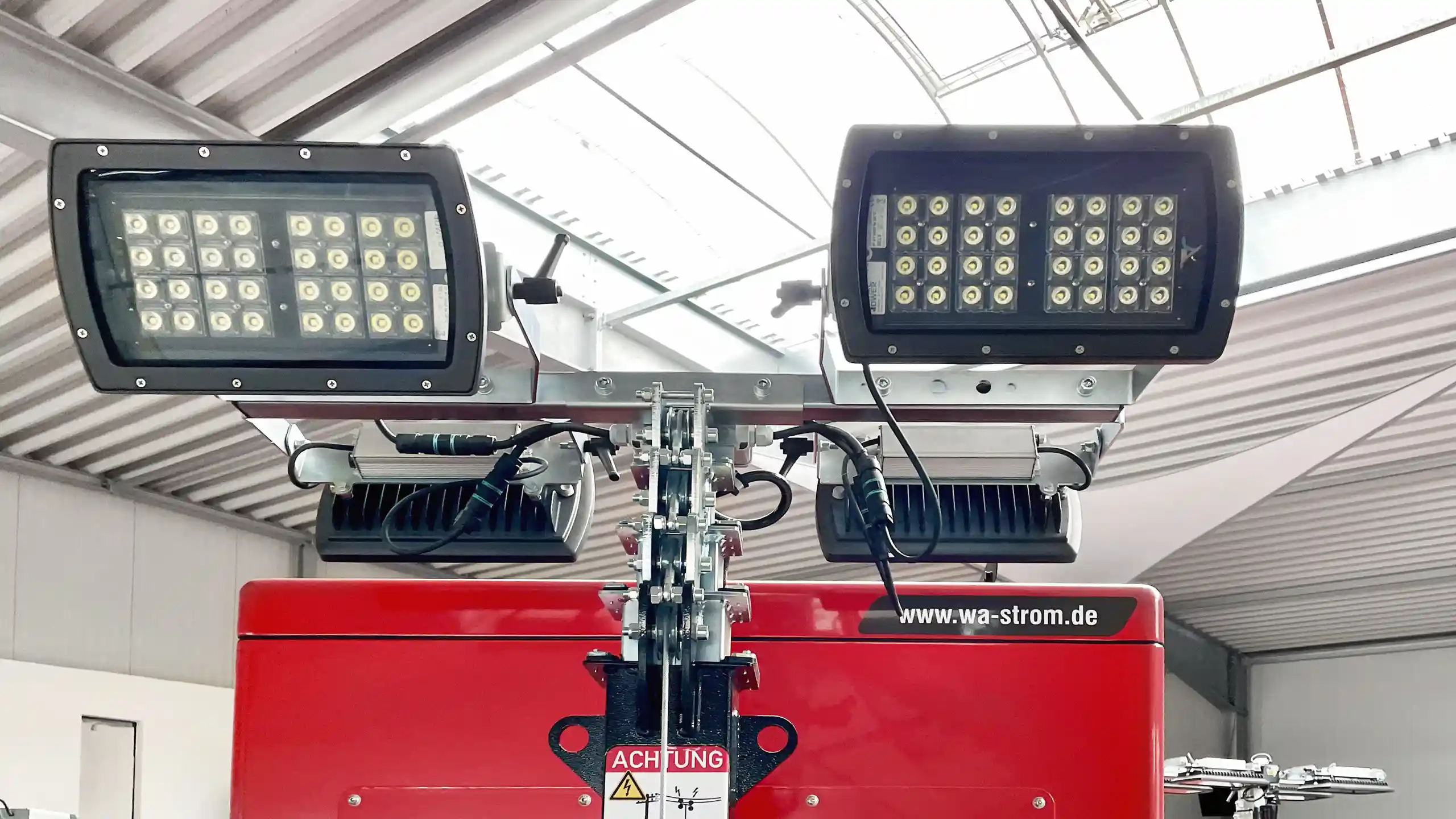 Flutlichtaggregat bis 6,0 Meter Höhe